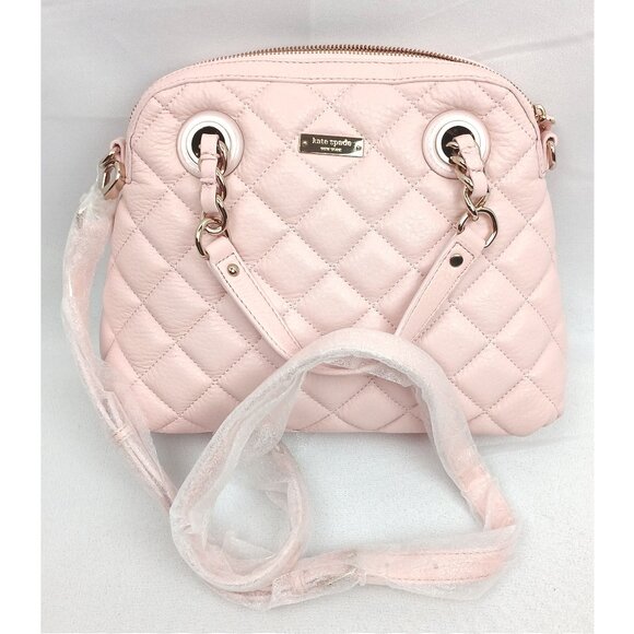 Kate Spade Small Georgina Gold Coast Satchel Cross-body Bag in Ballet Slipper - Picture 8 of 15